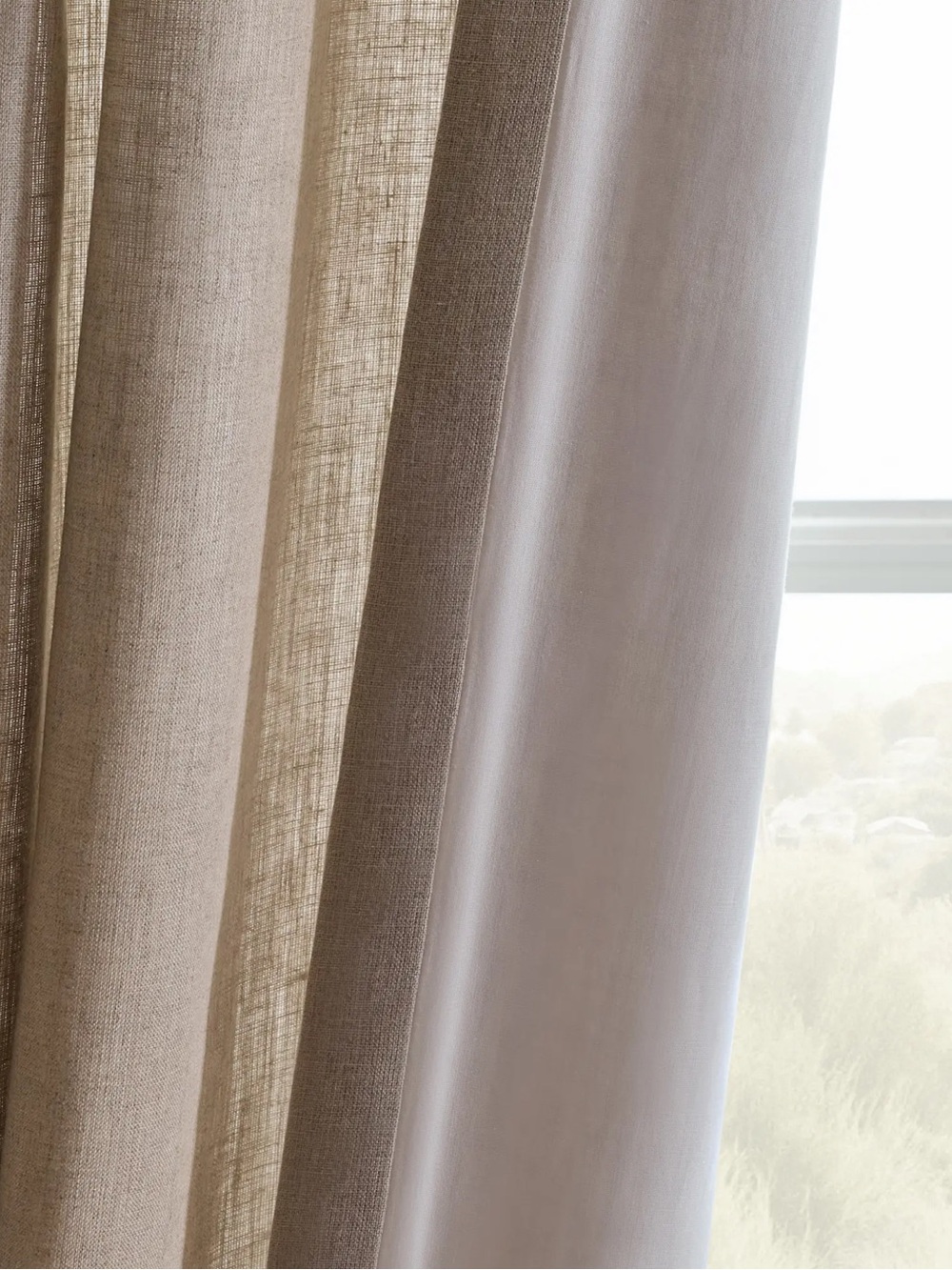 New! Quince European Linen Curtain - Picture 3 of 4